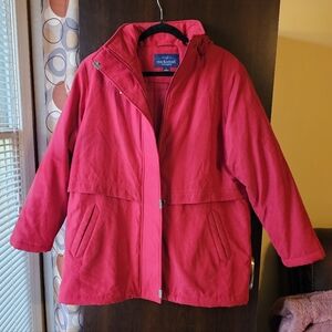Mackintosh Women's Red Jacket With Thick Lining